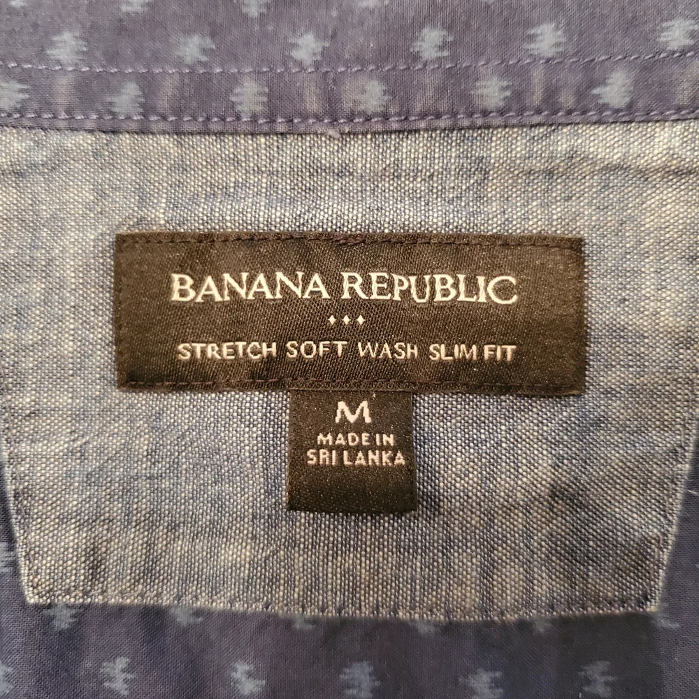 Banana Republic- Men's- Stretch Soft Wash Slim Fit- Sz M